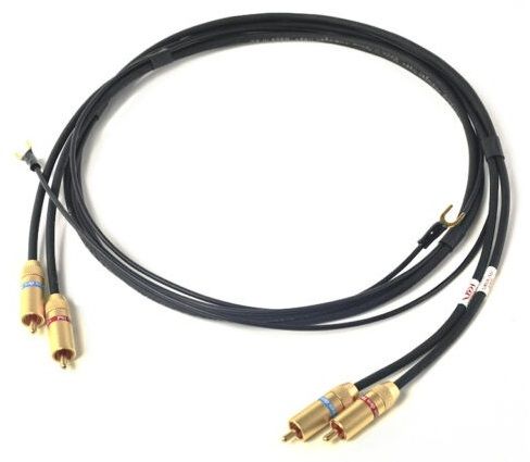Van den Hul phono-kabel D-501 Hybrid met Carbon coating als RCA, XLR of DIN-SME vanaf 1,0 meter