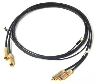 Van den Hul phono-kabel D-501 Hybrid met Carbon coating als RCA, XLR of DIN-SME vanaf 1,0 meter