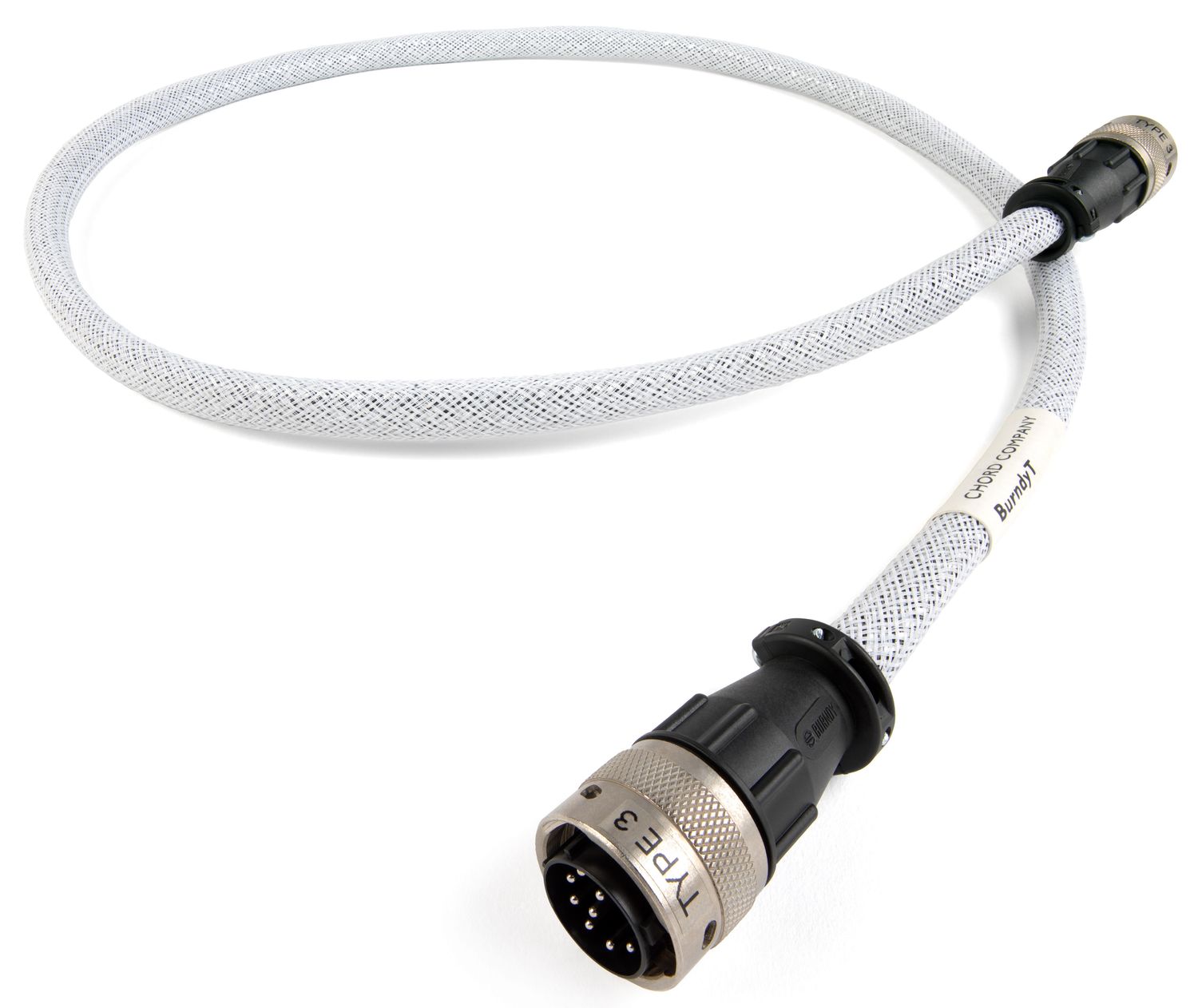 Chord Company ChordBurndy Cable T (Taylon) S-XPS (11pin) single voedingskabel upgrade voor NAIM Audio 1,23 meter