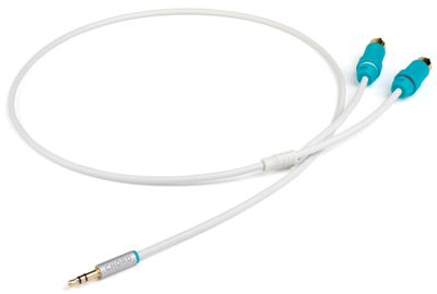 Chord Company C-Jack 3,5mm mini jack &gt; RCA analoge interlink / AUX-kabel koper vanaf 0,75 meter