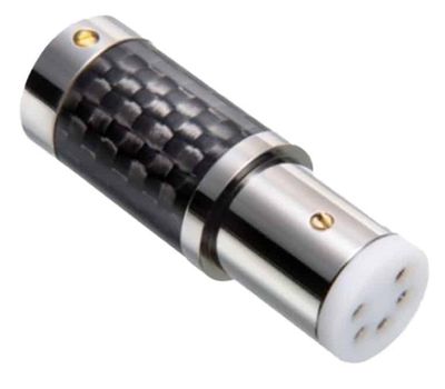 Furutech CF-DIN (R) Rhodium - DIN-TAG-SME-connector tot Ø11mm per stuk