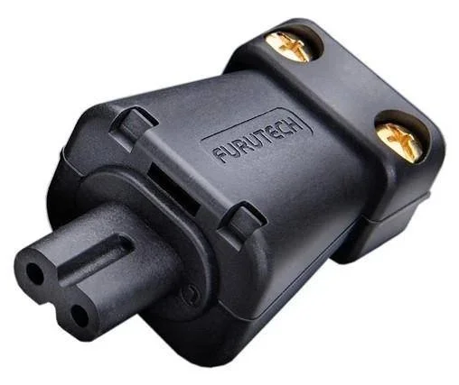 FI-8N (G) Gold - IEC C7 netstekker 2,5A van Ø6mm tot Ø13mm per stuk