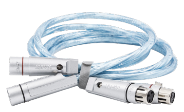 Supra Sword I Excalibur XLR high end interlink met Rhodium-plated connectoren stereoset 2 stuks vanaf 0,8 meter