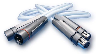 Supra EFF-IXLR Audio gebalanceerde XLR interlink verzilverde geleiders 1x3x0.46mm2 AWG 21 met hoogwaardige vergulde 24K Swift connectoren stereoset 2 stuks vanaf 1,0 meter