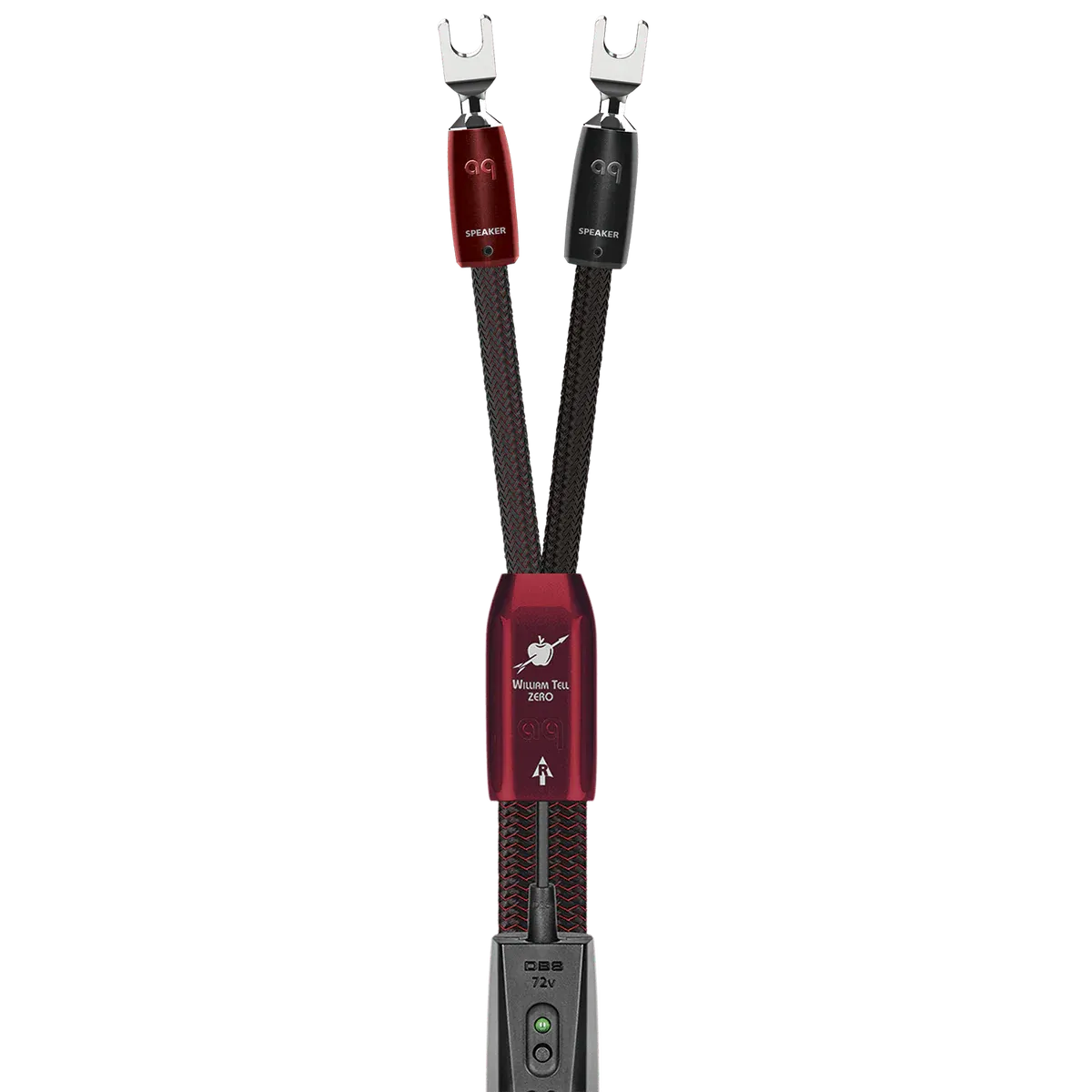 OCCASSION Audioquest William Tell ZERO Luidsprekerkabel set 2 x 2,0 meter in NIEUWSTAAT