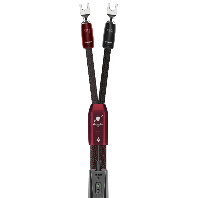 OCCASSION Audioquest William Tell ZERO Luidsprekerkabel set 2 x 2,0 meter in NIEUWSTAAT