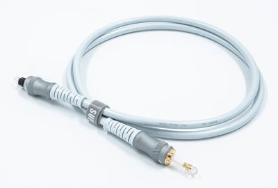 Supra ZAC Mintos Mini-Toslink 3,5 mm to Toslink optische kabel tripple-polished lens en vergulde connectoren vanaf 1,0 meter