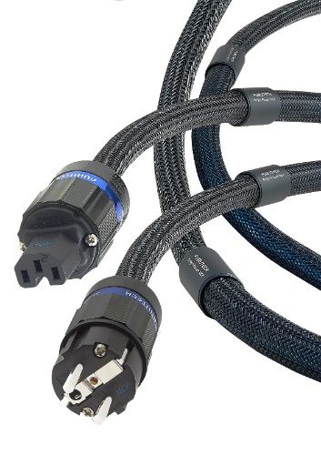 Furutech Origin Power NCF (R) voedingskabel met Rhodium-plated geleiders AWG 9 lengte 1.8 meter