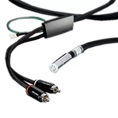 Furutech AG-12 Tone Arm Cable 5-pins DIN naar 2 x RCA 1,2 meter