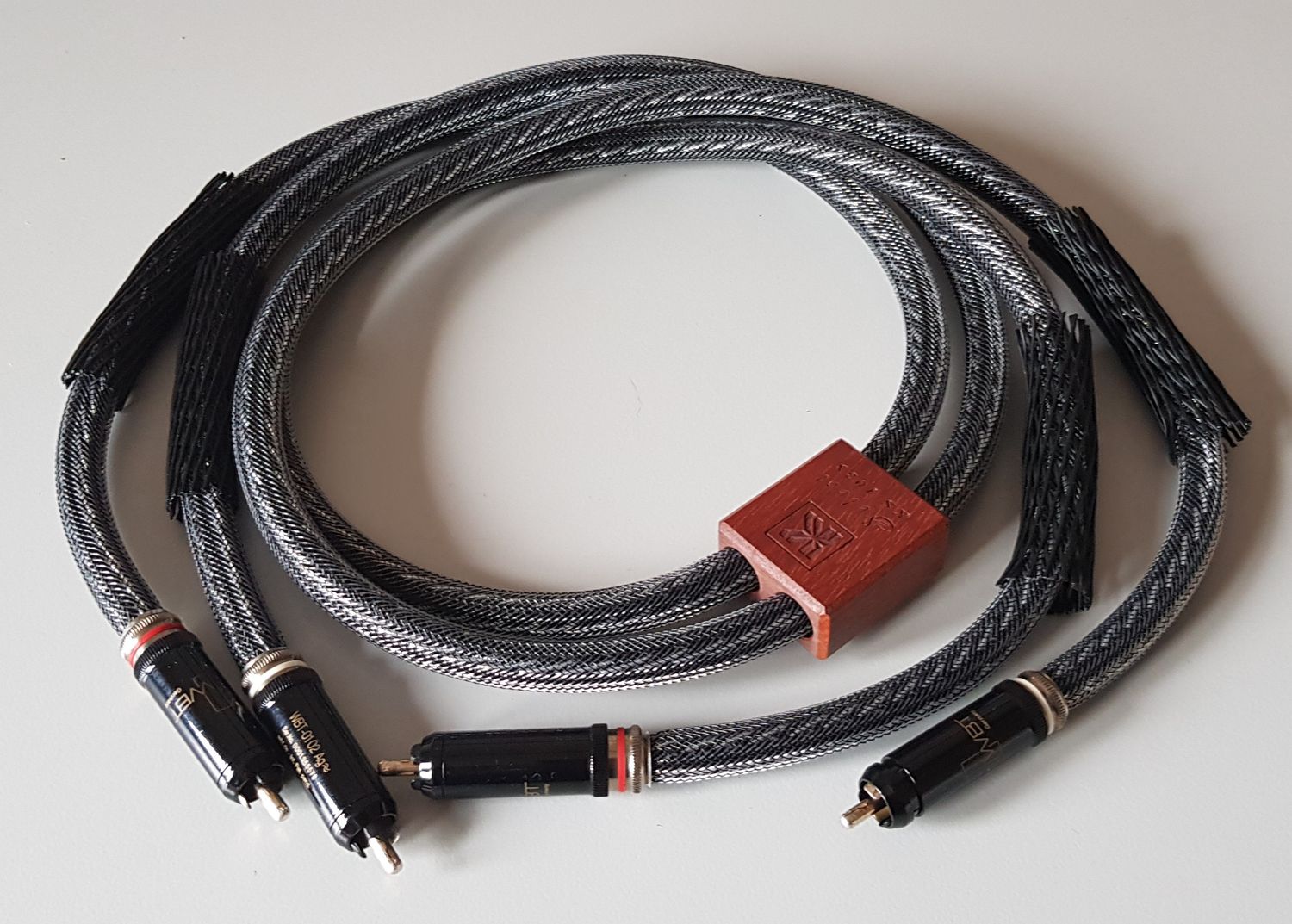 EX DEMO-KABEL Kimber Kable Select Series KS-1038 RCA Interlink referentieklasse met puur zilveren geleiders stereoset 1,0 meter van € 8.195,00 voor € 4.995,00