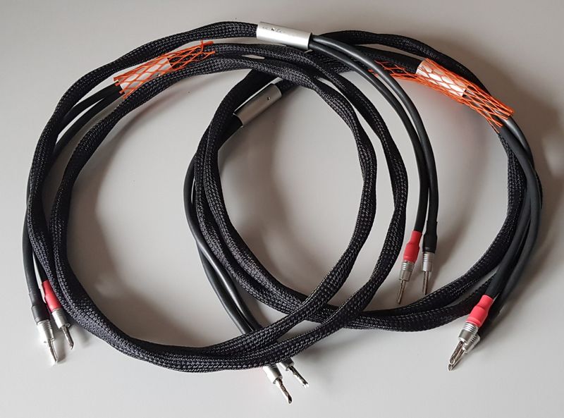 DEMO-KABEL Dyrholm Audio Phoenix luidsprekerkabel stereoset 2 stuks vanaf 2,0 meter van € 4.275,00 nu voor € 2.995,00