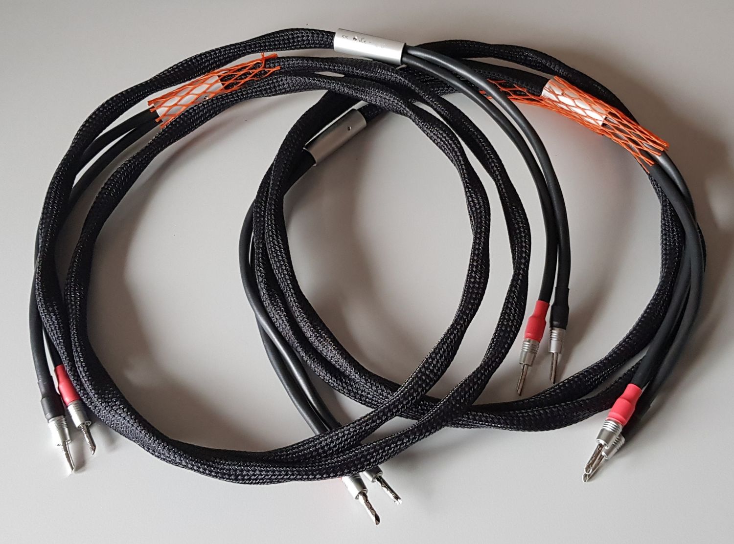 DEMO-KABEL Dyrholm Audio Phoenix luidsprekerkabel stereoset 2 stuks vanaf 2,0 meter van € 4.275,00 nu voor € 2.995,00