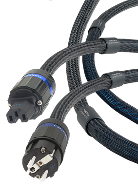 Furutech Origin Power NCF (R) voedingskabel met Rhodium-plated geleiders AWG 9 lengte 1,8 meter