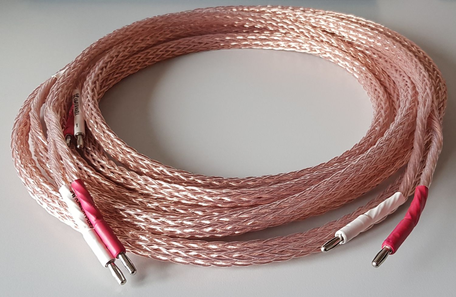 DEMO-KABEL Kimber Kable Single-Wire luidsprekerkabel 12TC ALL-CLEAR stereoset 2 x 2,5 meter