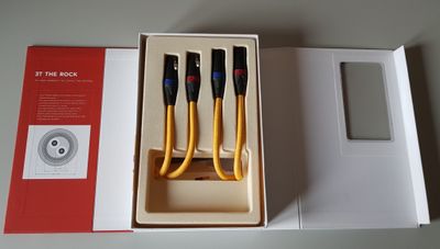 OCCASION Van den Hul The Rock Hybrid 3T XLR Interlink stereoset 0,8 meter