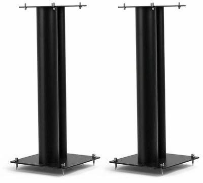 NorStone luidsprekerstand Stylum 1 zwart zijdeglans hoogte 48,5 cm. per set 2 stuks