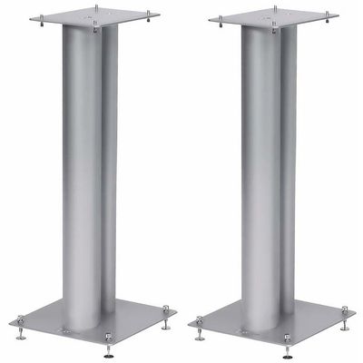 NorStone luidsprekerstand Stylum 1 zilver hoogte 48,5 cm. per set 2 stuks