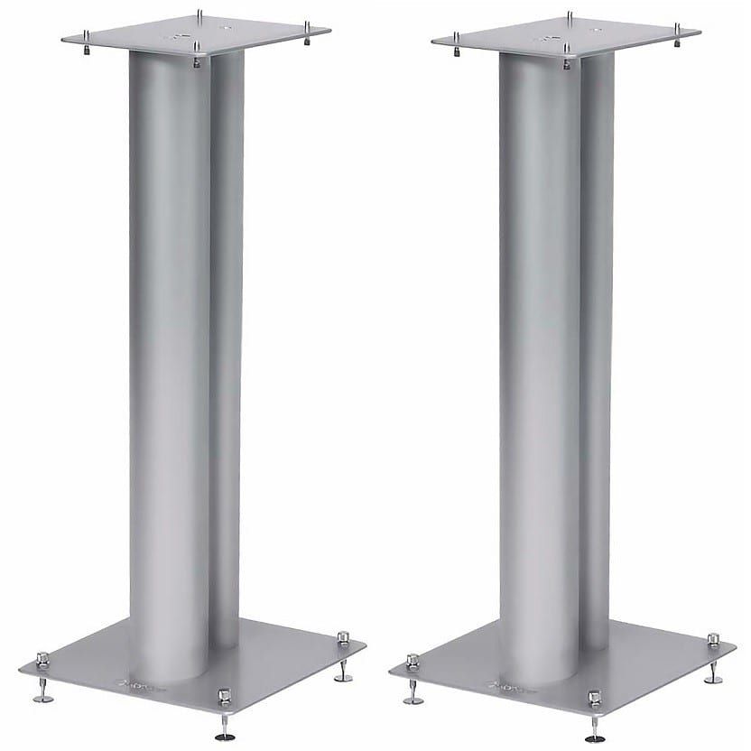 NorStone luidsprekerstand Stylum 2 zilver hoogte 58,5 cm. per set 2 stuks