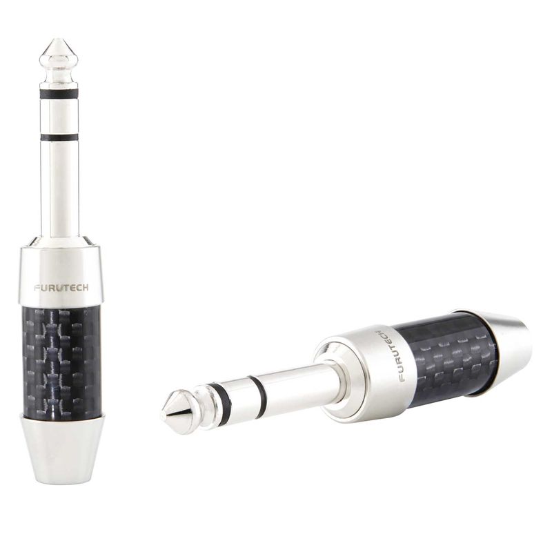 Furutech CF-763SM Rhodium 6.3mm TRS hoofdtelefoon-connector per stuk