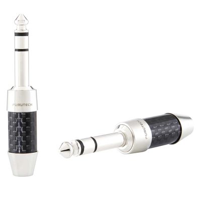 Furutech CF-763SM Rhodium 6.3mm TRS hoofdtelefoon-connector per stuk