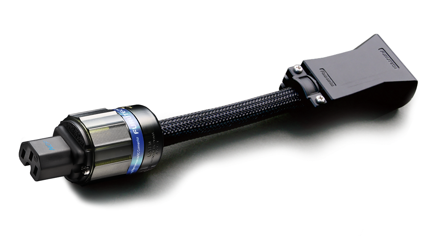 Furutech Flow-28 NCF EMI high end in-line netfilter IEC C13 - 20 cm.