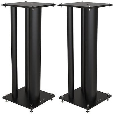 NorStone luidsprekerstand Stylum MAX zwart zijdeglans hoogte 60 cm. per set 2 stuks