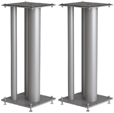 NorStone luidsprekerstand Stylum MAX zilver hoogte 60 cm. per set 2 stuks