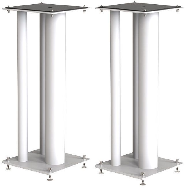 NorStone luidsprekerstand Stylum MAX wit zijdeglans hoogte 60 cm. per set 2 stuks