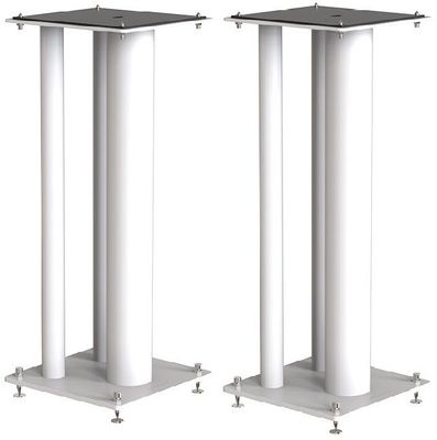 NorStone luidsprekerstand Stylum MAX wit zijdeglans hoogte 60 cm. per set 2 stuks