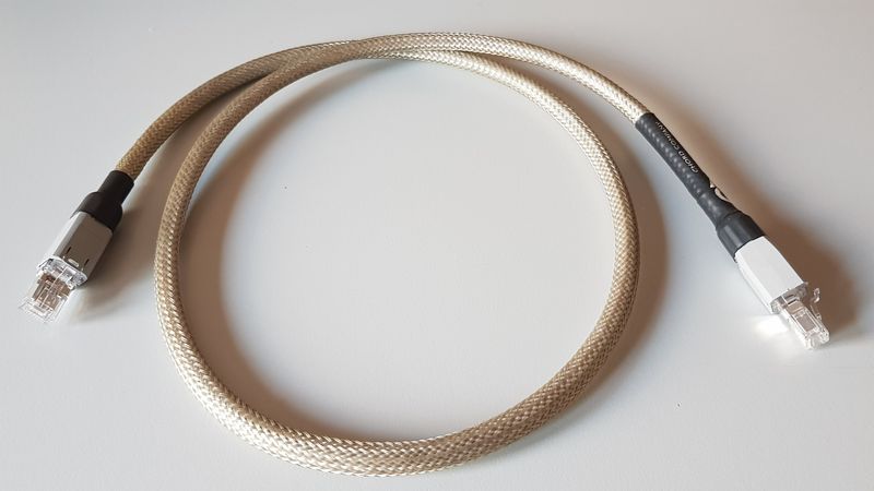 OCCASION Chord Company Epic Streaming high end RJ45 UTP Ethernet-kabel 1,0 meter