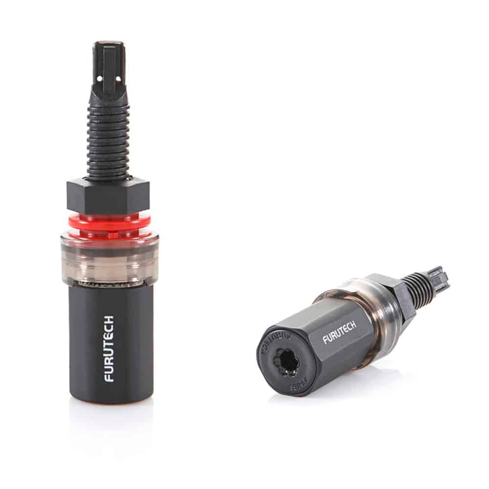 Furutech FT-865 Rhodium plated isolated binding post per paar
