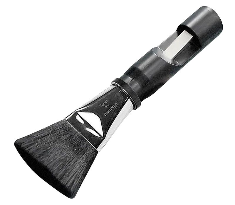 Furutech ASB-2 ion antistatische borstel met ingebouwde ionisator voor het verwijderen van statische elektriciteit o.a. LP&#39;s, CD&#39;s en Blu-ray