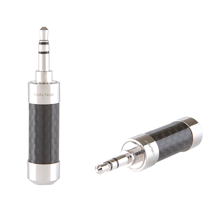 Furutech CF-735SM-N1 Rhodium 3,5mm hoofdtelefoon-connector per stuk