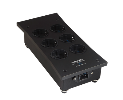 Furutech E-TP609E NCF-N1 stekkerblok Rhodium-plated 6 x schuko