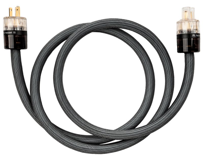 Kimber Kable PK-10 Ascent-series voedingskabel met Wattgate Evolution-series Gold (AU) connectoren vanaf 1 meter