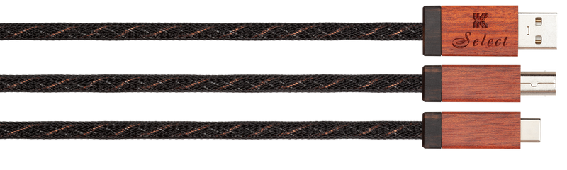 Kimber Kable Select Series CU koper USB A, B of C vanaf 0,5 meter