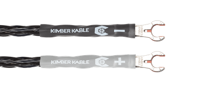 Kimber Kable Carbon 8 jumper banaanplug naar spade 20cm set 4 stuks