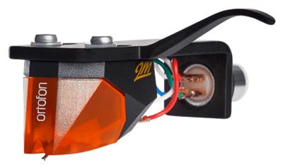 Ortofon 2M Bronze Premounted MM-element Naakt Fineline Diamand voorgemonteerd op SH-4 Black headshell