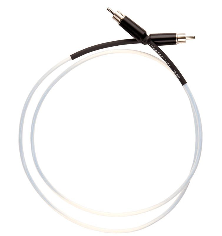 Kimber Kable Summit-series D-60 RCA digitale interlink met black pearl zilveren geleiders S/PDIF - 75 Ohm single vanaf 0,5 meter