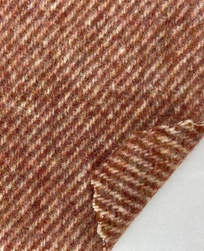 Doubleface diagonal / 2 Farben