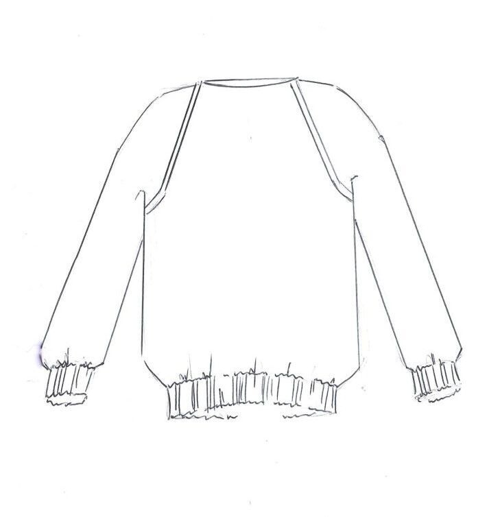 Raglanpullover