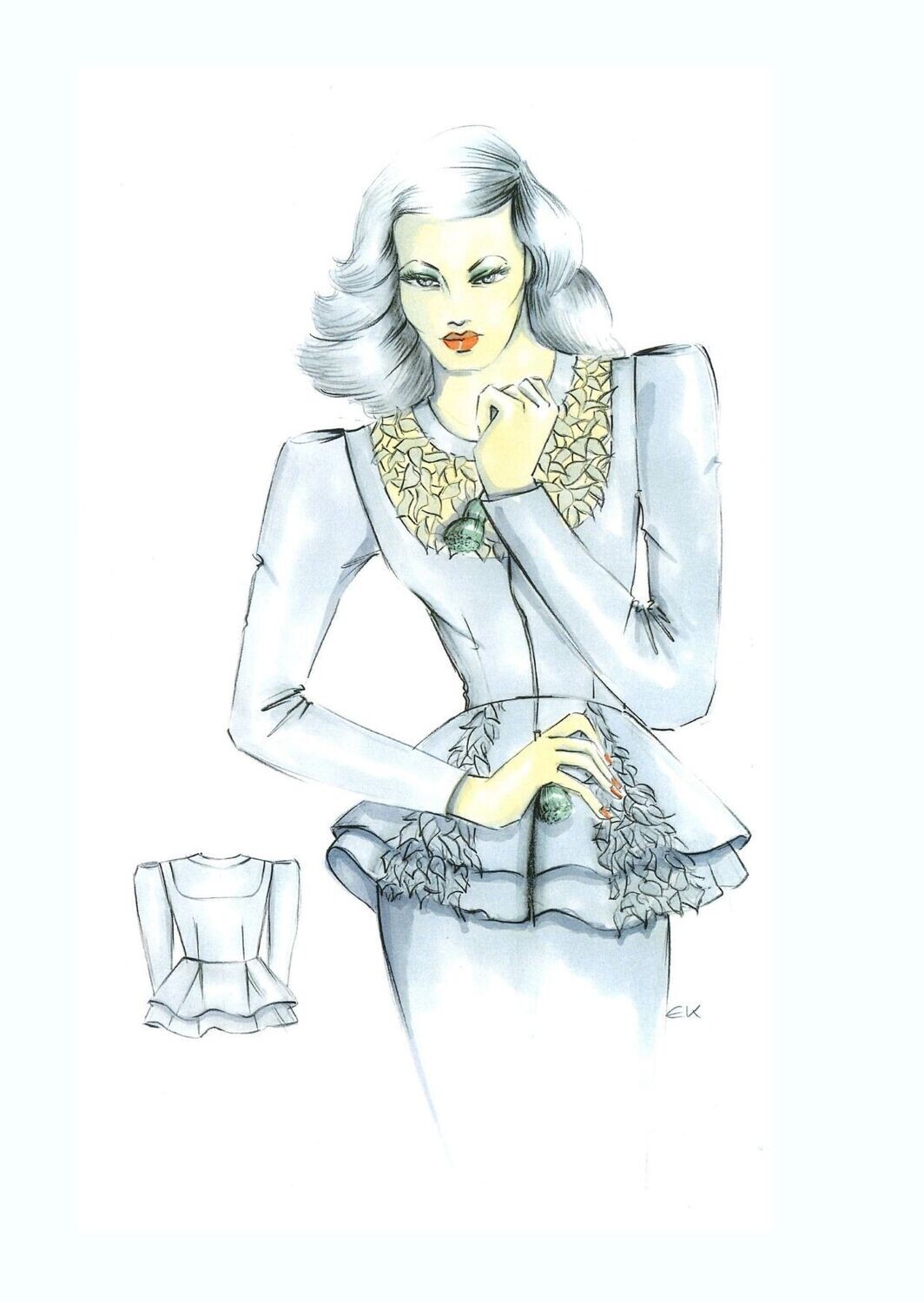 Veste Peplum
