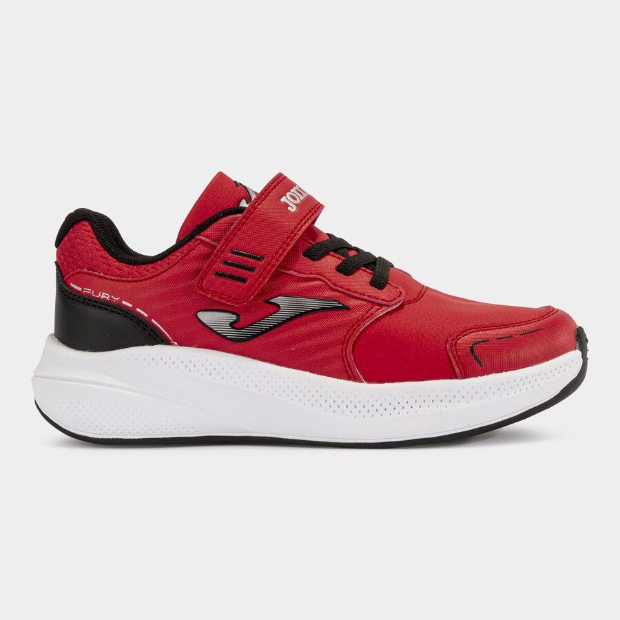 ZAPATILLAS CASUAL FURY JUNIOR 24 ROJO