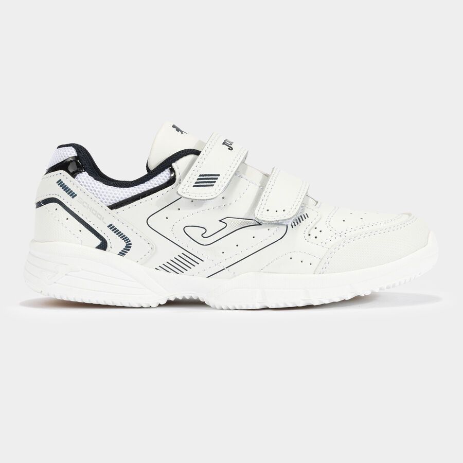 ZAPATILLAS CASUAL W.SCHOOL JUNIOR 23 BLANCO MARINO