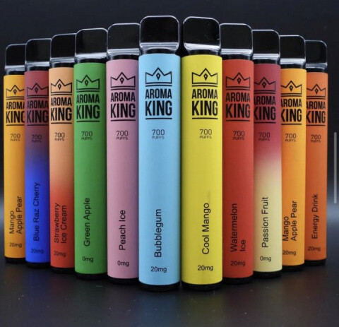 Pods Aroma King 700 classic 20 MG desechables. CAJA DE 10.