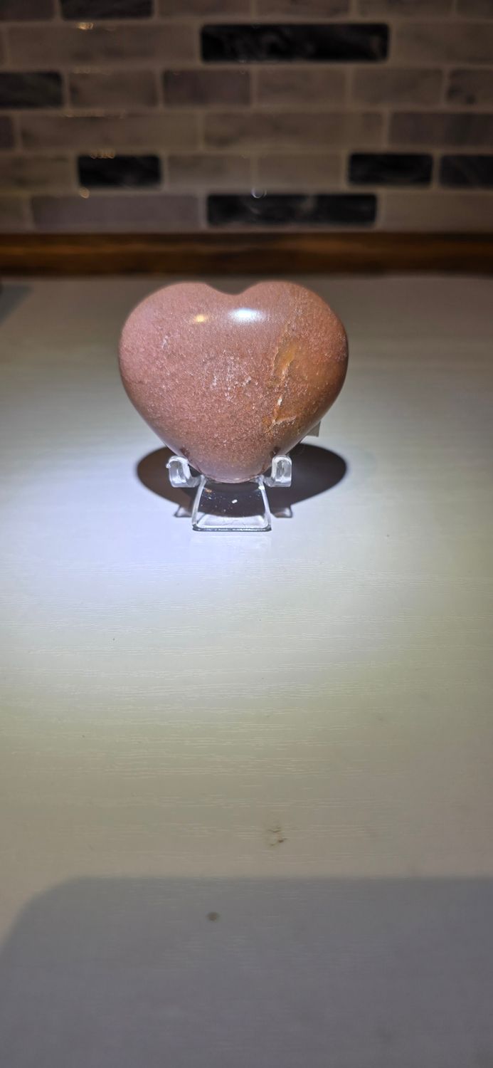 Pink Aventurine Heart [75g - 99g]