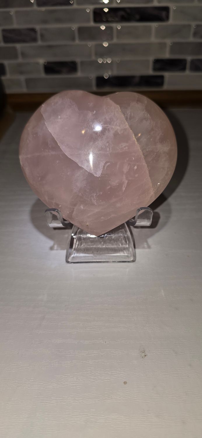 Rose Quartz Heart [425-449g]