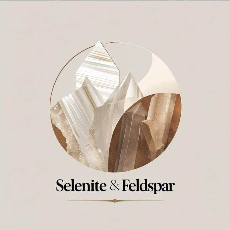 Selenite and Feldspar