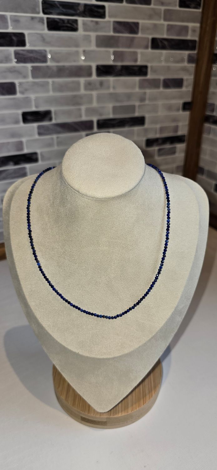 Lapis Lazuli Bead Necklace