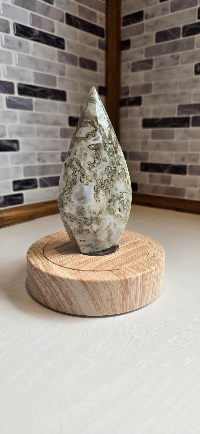 Moss Agate Flame